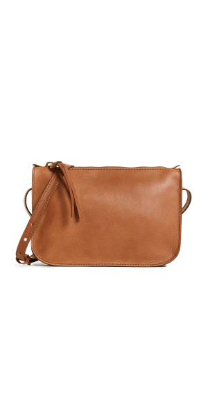 Madewell The Simple Crossbody Bag English Saddle One Size