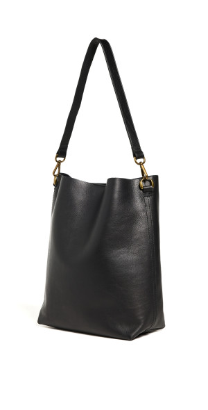 Madewell The Transport Bucket Bag True Black One Size - Main Image