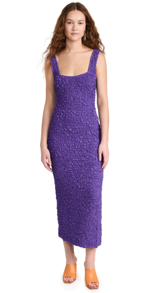 mara hoffman purple dress MARA HOFFMAN