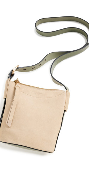 rag bone Belize Mini Bucket Bag DUNESUEDE One Size
