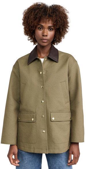rag & bone - Cassidy Barn Jacket Army M