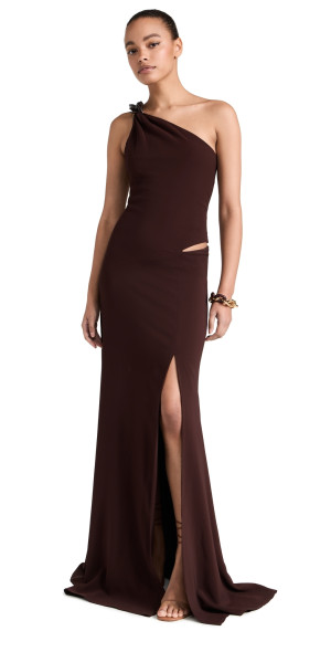Silvia Tcherassi Nix Dress Brown L