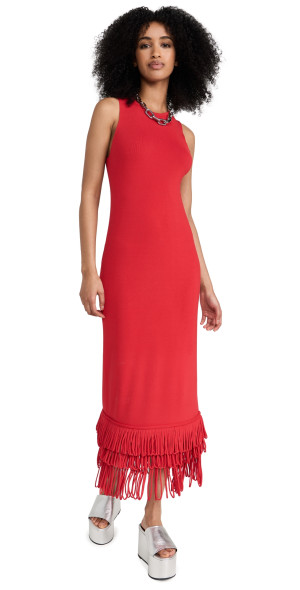 simon miller red dress Simon Miller Women's Loch Poplin Maxi Dress