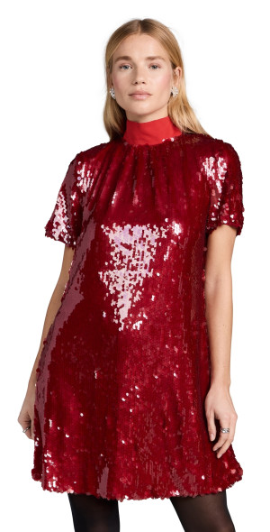 scarf dress mini Wonda Strapless Silk Scarf Dress – Retrofete