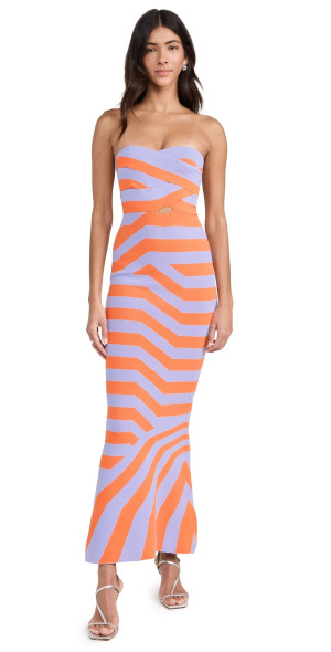 The Wolf Gang - Aude Maxi Dress Lilac XL
