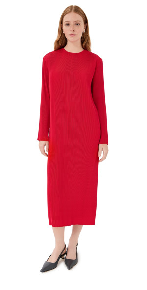 green emerald velvet dress The Slip Dress  Tibi Official