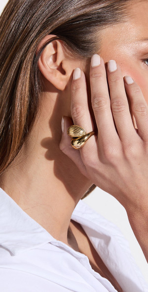 Showpo Demi Statement Ring Doradas España Size La Neerlandesa Demi