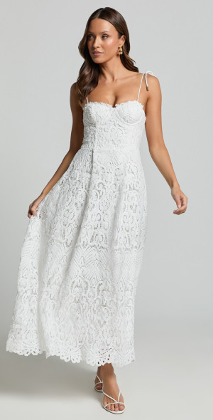 showpo brown lace dress ASTR the Label Long Sleeve Lace A-Line Maxi Dress in Midnight Charcoal at Nordstrom, Size X-Small