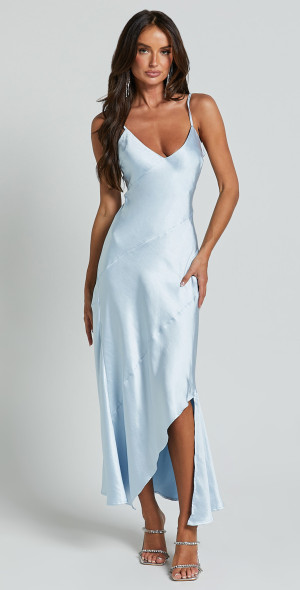 navy blue dress for baby girl Showpo - Ylona Maxi Dress