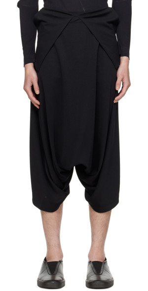 132 5. ISSEY MIYAKE - Black 132 5.㎡ Trousers