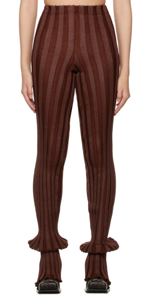 A. ROEGE HOVE - Burgundy Katrine Lounge Pants