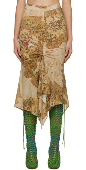 acne studios beige seamless midi dress Acne Studios Beige Seamless Midi Dress Acne Studios