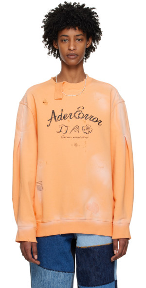 Veste Ader Error En Cordon Orange – Taille L | Quiltée, Style Authentique