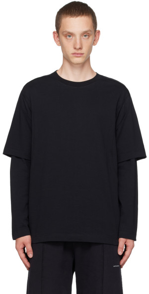 AFFXWRKS - Black Dual Sleeve Long Sleeve T-Shirt