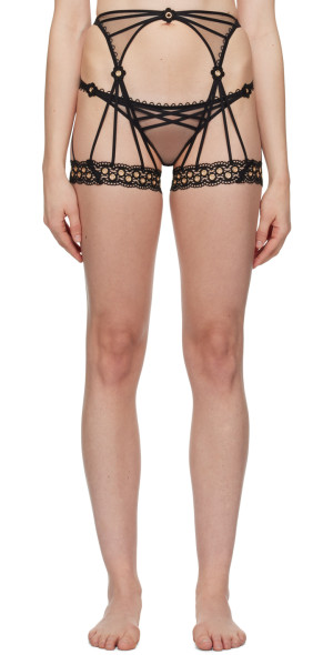 garter belt agent provocateur Dominante Lesbe zeigt dir, wie ihre Finger besser befriedigen