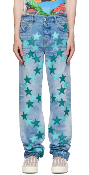 AMIRI - Blue Chemist Edition Star Jeans