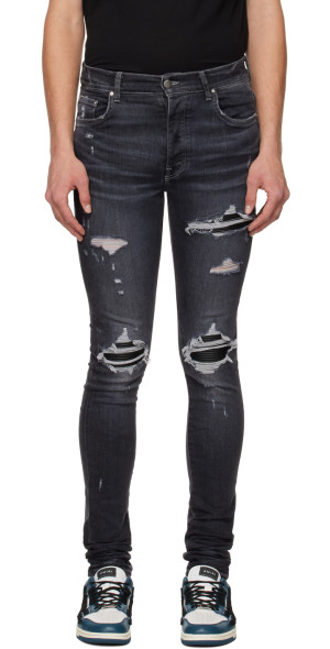 Mx1 Jeans Amiri Jeans Slim Fit AMIRI Mx-1 Distressed Jeans Men