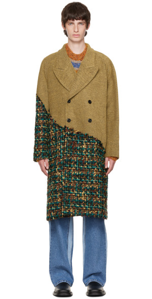 様*ね様 andersson bell coat Andersson Bell - Yellow & Green Saindes Coat
