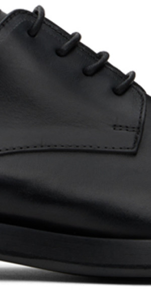 Ann Demeulemeester - Black Dex Pintuck Derbys