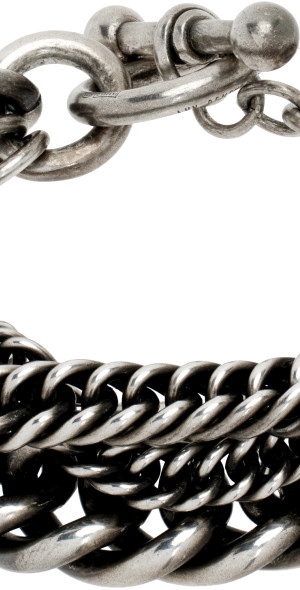 Ann Demeulemeester - Silver Esa Multi Chains Bracelet