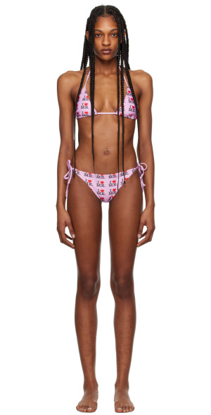 Ashley Williams - Pink 'I Heart Me' Bikini