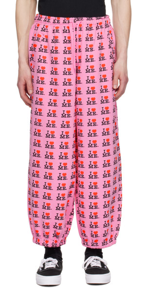 Ashley Williams - Pink 'I Heart Me' Sweatpants