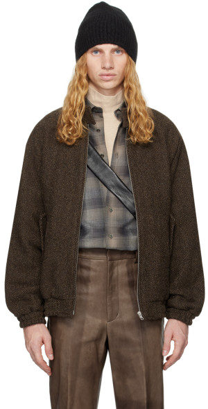 ジャケット・アウター auralee lama shetland wool tweed jacket AURALEE LAMA SHETLAND WOOL TWEED BLOUSON AURALEE 24AW購入品紹介