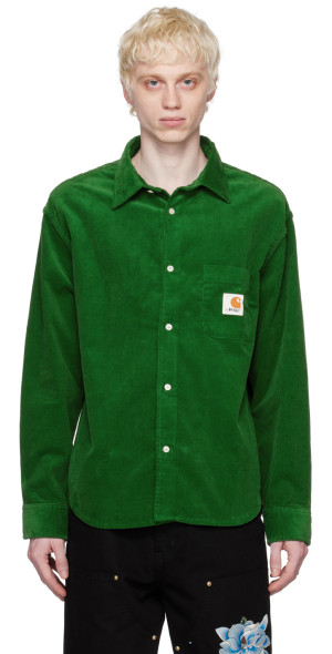 Awake NY Green Carhartt WIP Edition Shirt