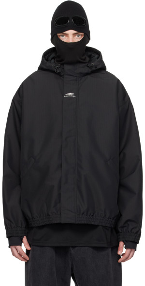 Balenciaga - Black 3b Sports Icon Ski Jacket