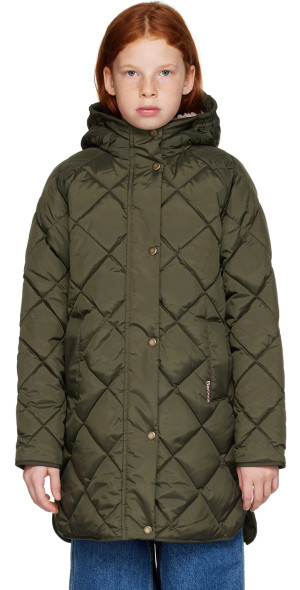 Barbour Kids Khaki Sandyford Jacket