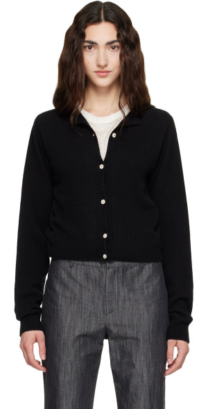 baserange カーディガン black Baserange - Black Tier Cardigan