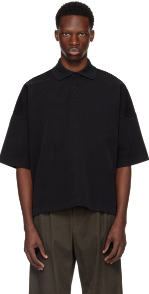 CASEY CASEY EQUERRE POLO 21HS002 サイズS ポルトガル製 定価50600円 
