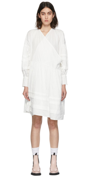 【CECILIE BAHNSEN】 \"AMALIE WRAP DRESS\" CECILIE BAHNSEN Amalie Recycled-Faille Wrap Dress | endource