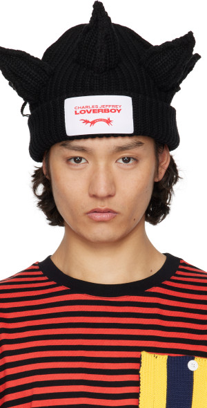 Charles Jeffrey LOVERBOY - Black Berserker Beanie