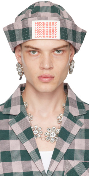 Charles Jeffrey LOVERBOY - Purple & Green Sailor Hat