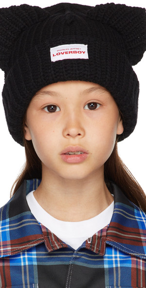 帽子 CHARLES JEFFREY LOVERBOY Charles Jeffrey LOVERBOY Black Ears Cap Charles Jeffrey Loverboy
