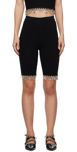 Chopova Lowena - Black Daffy Shorts Chopova Lowena - Black Daffy Shorts