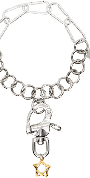 Chopova Lowena - Silver Chunky Star Necklace