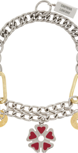 Chopova Lowena - Silver Double Decker Necklace