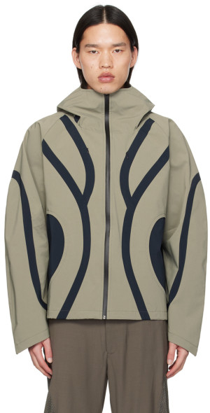 CMMAWEAR - Khaki & Navy Akaza Jacket