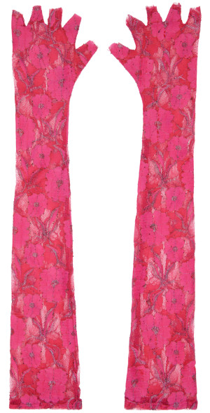 TeeYee Costume Lace Gloves Fo Women Bidal Shot Floal