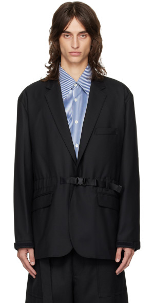 Comme des Garçons Homme - Black Belted Blazer