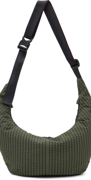 Comme des Garçons Homme - Green Grid Check Pattern Bag
