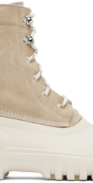 Diemme Beige Polyester Ankle Boots