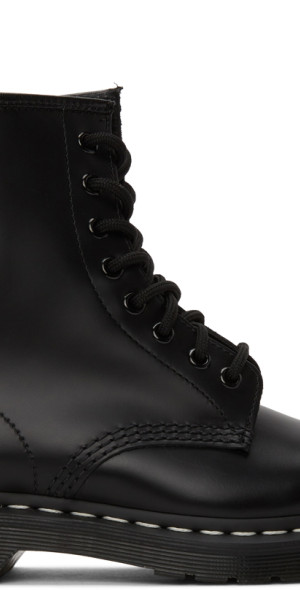 Martens Black 1460 Contrast Stitch Boots