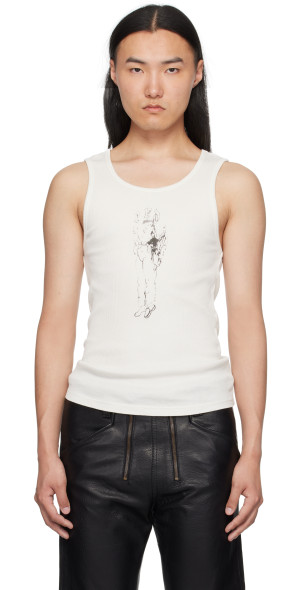 Enfants Riches Déprimés - White Bad Professor Tank Top