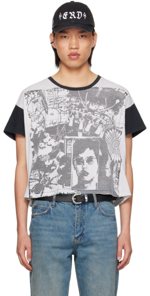ERD enfants riches deprimes Tシャツ　XL Enfants Riches Déprimés - White Regression IV T-Shirt