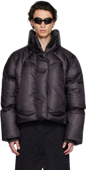 Entire Studios SSENSE Exclusive Black UVR Down Jacket