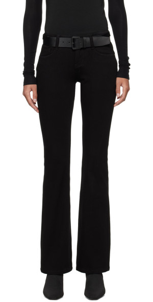 Fax Copy Express - Black 'The Cowboy' Jeans Fax Copy Express - Black 'The Cowboy' Jeans