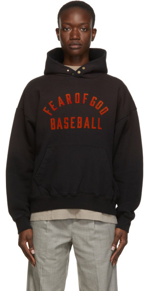 Fear of God - Black 'Baseball' Hoodie